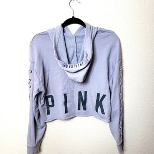 PINK || LAVENDER CROPPED HOODIE⭐